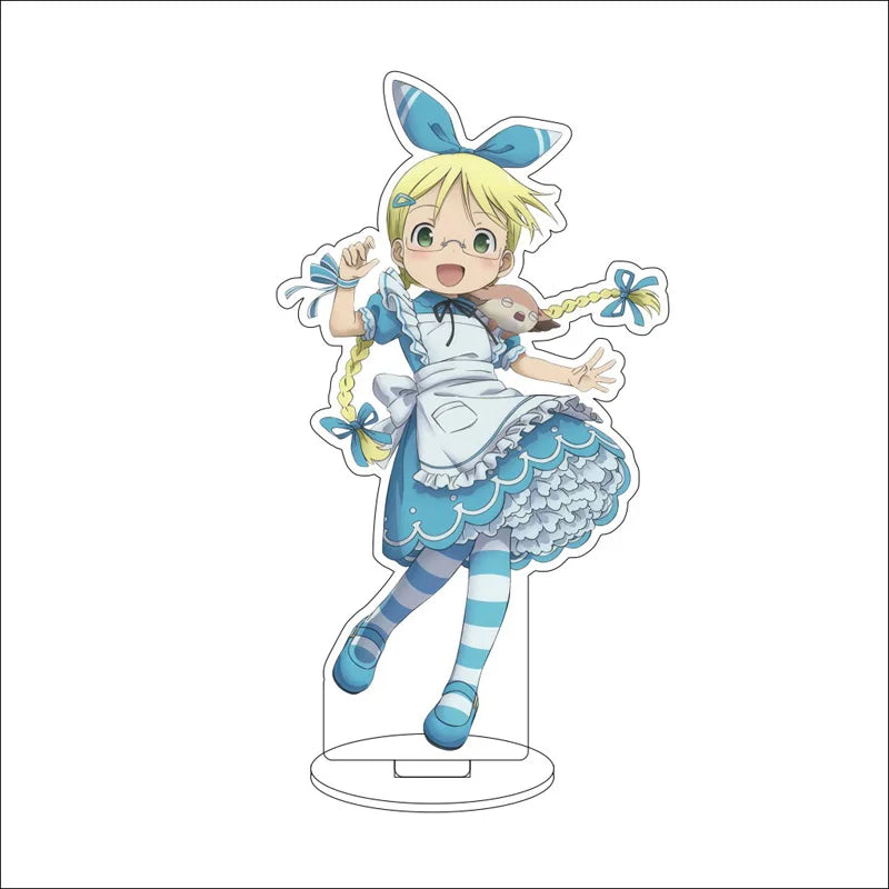 Anime Made in Abyss Acrylic Stand Ornaments Riko Reg Nanachi Prushka Figure Stand Halloween Gifts