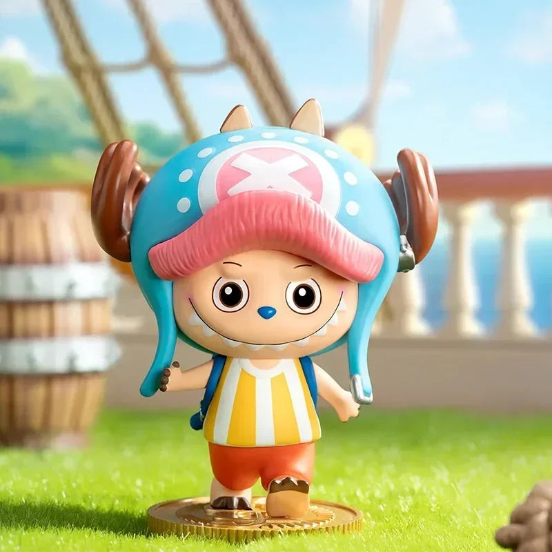 POP MART THE MONSTERS X One Piece Series Blind Box Toys Kawaii Anime Action Figure Surprise Mystery Box Dolls Girls Gift