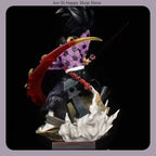 Demon Slayer Kokushibo 28cm Anime Action Figure Model Statue Attack Posture Collection Desktop Decoration Toy Gift