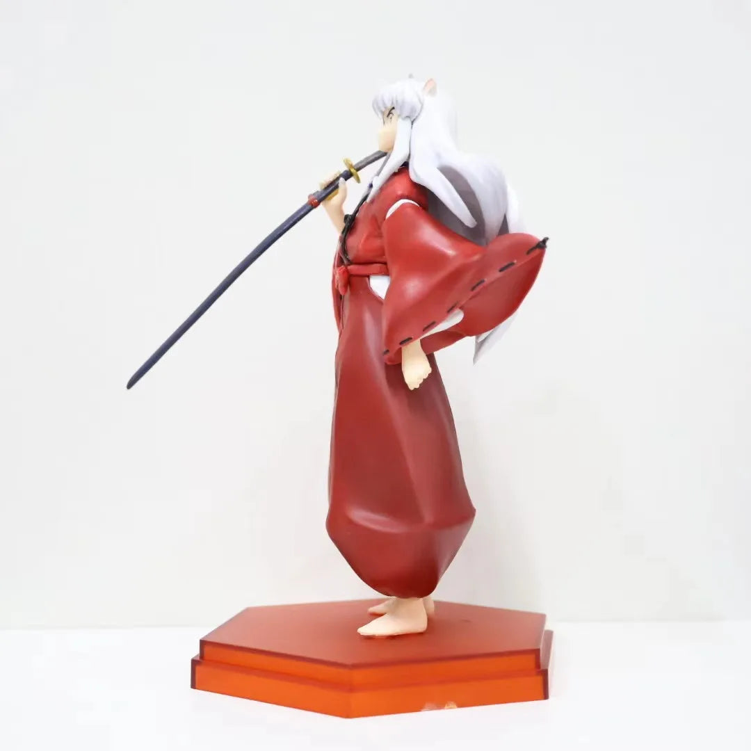 Anime Inuyasha Figure Inuyasha Kikyō Sesshoumaru Higurashi Kagome PVC Action Figure Model Toys Collectible Model Toy Gift