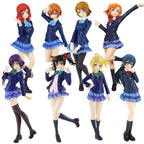 15CM Amine LoveLive! School Idol Project Figure School Uniform Yazawa Model Dolls Nozomi Tojo Toy Gift Maki Nishikino Honoka