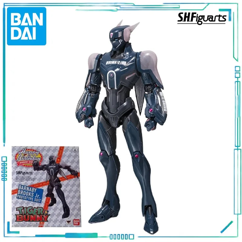 BANDAI Genuine S. H. Figuarts Series Movable Toys Tiger and Rabbit Series BABNABY BROOKS Prototype Suit Ver Model Exquisite Toys