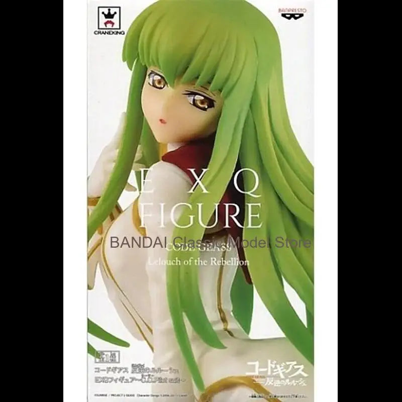 Bandai Original EXQ Code Geass Lelouch of The Rebellion Queen's Driving Suit Action Figure Desktop Ornaments Model Gift