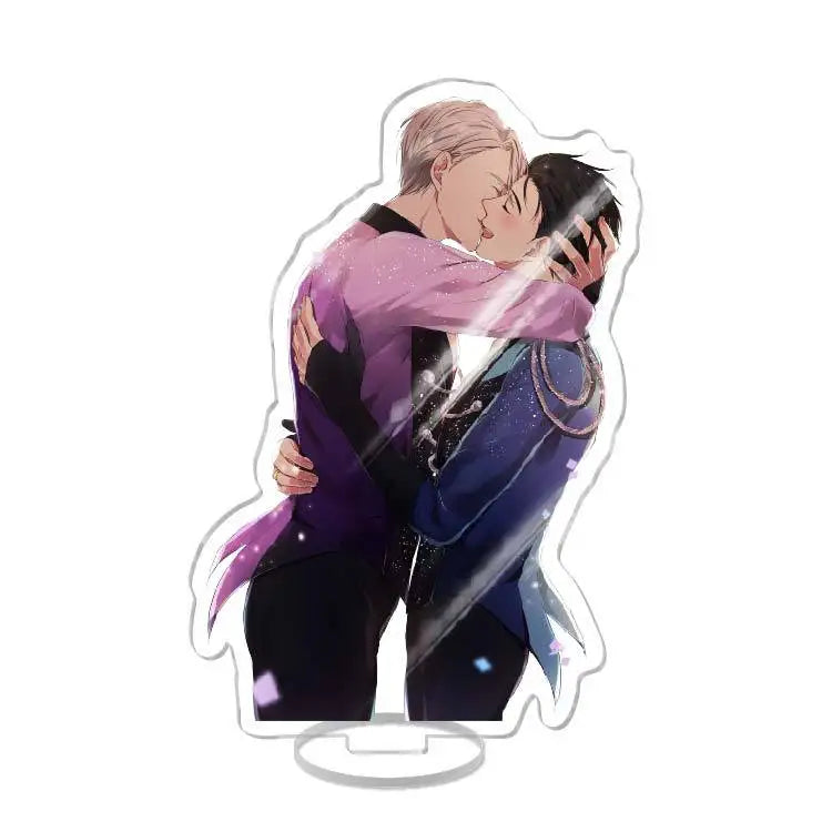 YURI!!! on ICE Anime Acrylic Stand Model Plate Decoration Desk Figure Display Friends Girls Gift Cartoon Peripheral Products