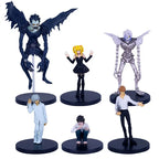 Anime Figure DEATH NOTE Yagami Light Ryuk MisaMisa PVC Standing Model Pose Static Doll Gift Ornaments  Sculpture Q version 9CM