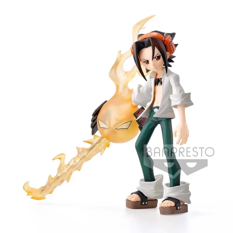 Original Bandai Anime Japanese BP Figure Shaman King 14cm Horohoro Collectible Model  Action Figure Toys For Kids Birthday Gifts