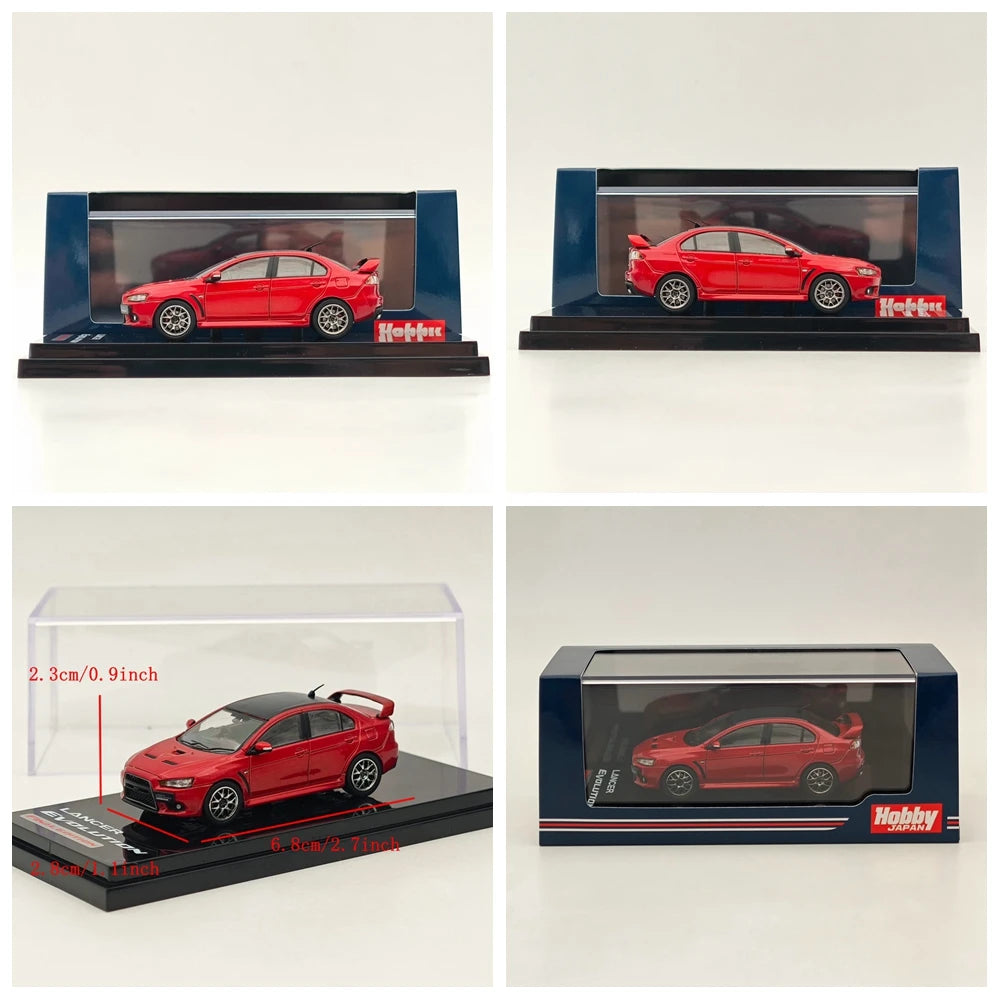Hobby Japan 1/64 for Lancer RS Evolution III IV X INITIAL D Evo 9 MR RALLIART Cool Phantom Final Edition Diecast Models Car Toys