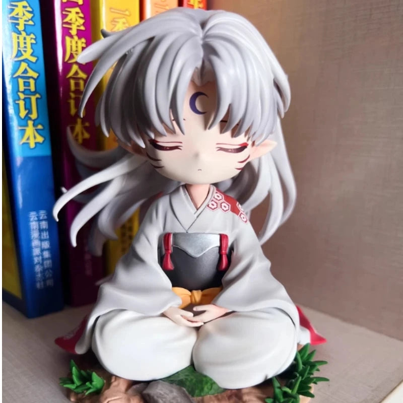 Anime merchandise Inuyasha Sessh ō maru GK anime figures desktop decorations humanoid figurines boy collectibles surprise gifts