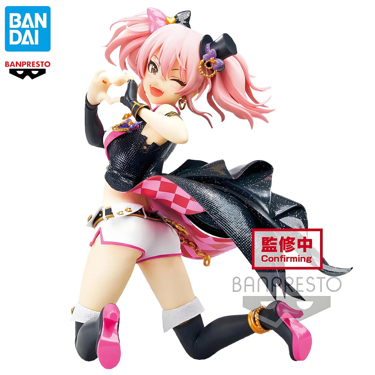 BANDAI THE IDOLM@STER CINDERELLA GIRLS ESPRESTO-Effect and glitter dress-MIKA JOUGASAKI Repaint ver. Anime Action Figure Toys