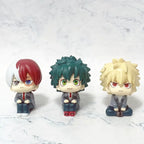 10cm Boku no Hero Academia Anime Figure Midoriya Izuku Action Figure Bakugo Katsuki/Todoroki Shoto Figurine PVC Collection Toys