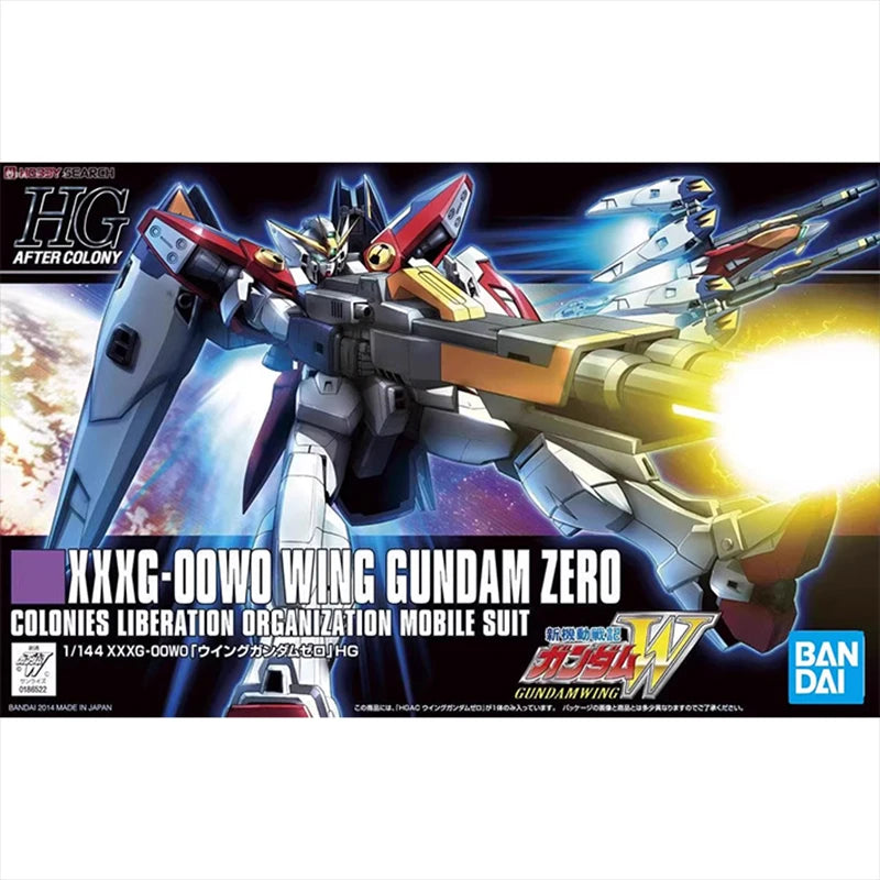 Bandai Gundam Model Kit HG Wing Deathscythe Heavyarms Sandrock Shenlong Wing Zero Altron Action Figure Gunpla Anime Figures