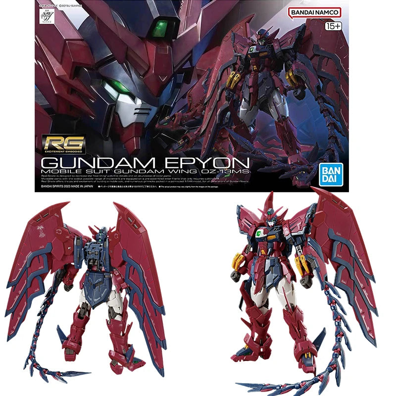 Fast Shipping Bandai RG RX-78-2 WING UNICORN GOD GUNDAM ASTRAY EXIA EPYON SAZABI Anime Original Model Toy Action Figure Children