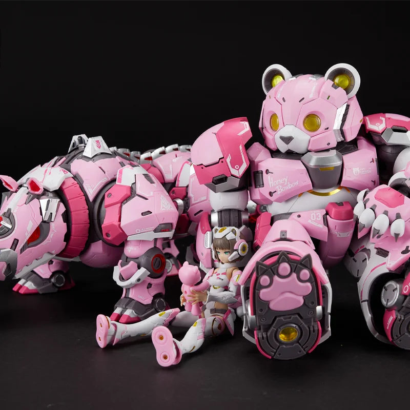 Seven Deadly Sins Sloth Series Action Figure High Detail Desktop Decore Cute Mecha Girl Assembly Model Anime Figurine Toy Gift