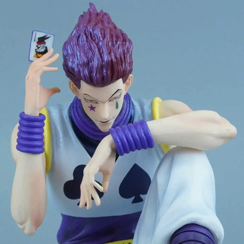 13.5cm/5.31in Anime HUNTER HUNTER Figure Hisoka Action Figures Pvc Statue Collection Model Toys Gifts