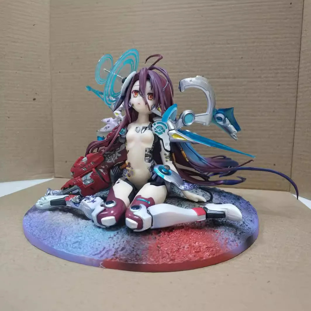 13CM Anime No Game No Life Schwi 1/8 Scale Toys Collection Model Doll Gift PVC Action Figure