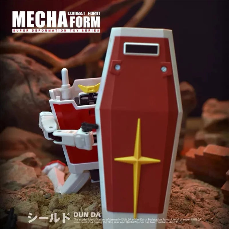 GUNDAM Animation Game Peripheral Toys Assembly Toy RXS-078 Shield-Gundam Anime Figures Action Movable Model Collection