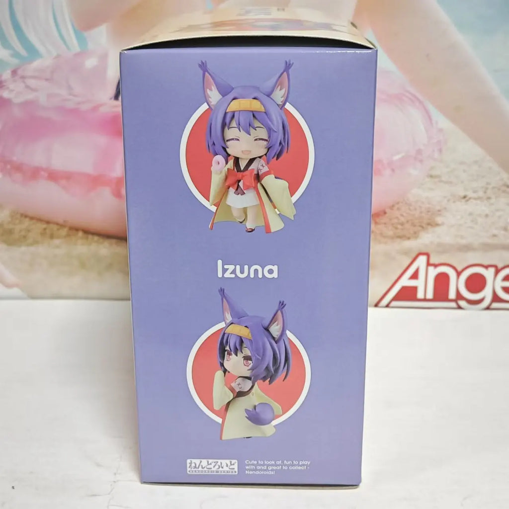 Original No Game No Life Hatsuse Izuna 2445 Q Ver. Anime Figure Action Figurine PVC Toys Model Toys for Children Collector