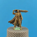 32mm Berserk Guts Brass Car Interior Anime Battle Damage Model Decoration Toy Children Bedroom Desktop Decoration Birthday Gift