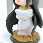 12cm Anime Overlord Pillow Albedo Q Version Figurine Model Doll Pvc Collection Desktop Decoration Fashion Birthday Toy Gift