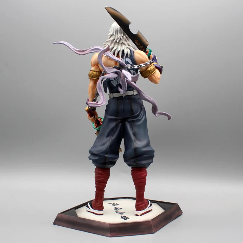 Demon Slayer Anime Figure Uzui Tengen Gk Statue Figurine Pvc Model Doll Collection Desktop Ornament Toys Children Birthday Gifts