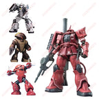 GUNDAM Animation Game Peripheral Toys HG 1/144 ZAKU BLACK TRI-STARS Assembly Movable Anime Action Model Figures Collection