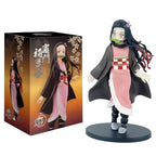 In Stock 16CM Anime Demon Slayer Kimetsu No Yaiba Figure Kamado Tanjirou Action Figure Agatsuma Zenitsu Nezuko PVC Model Toys