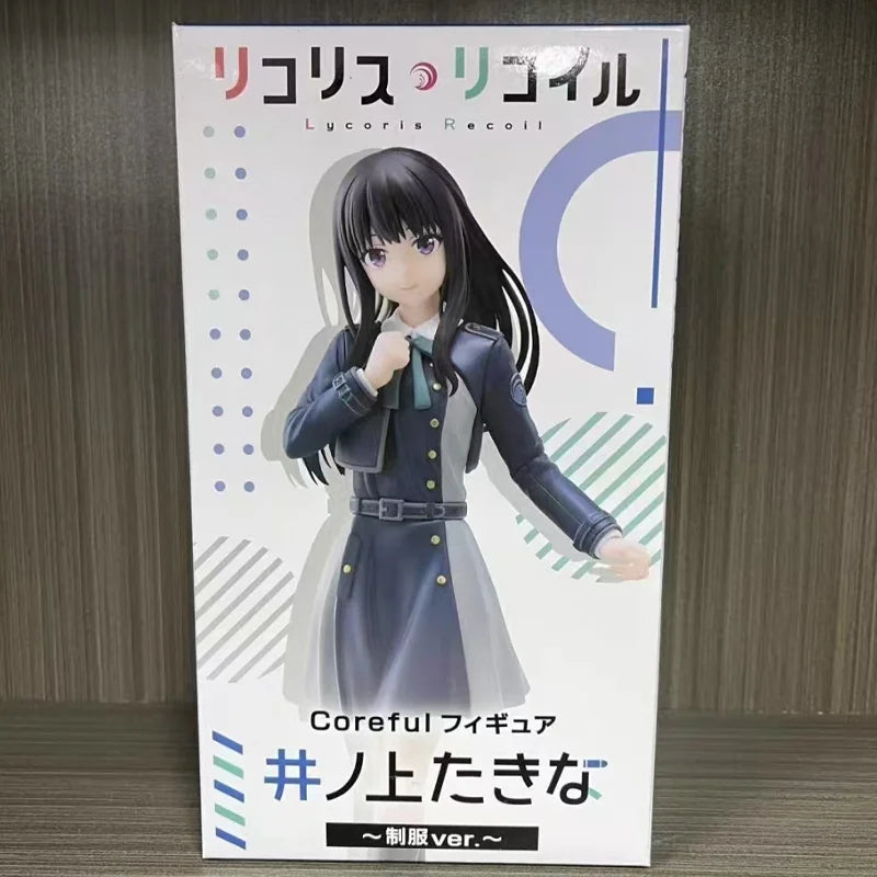 Genuine Taito Lycoris Recoil AFG DC Coreful Figure Loungewear Hawaii Ver Inoue Takina Nishikigi Chisato Anime Figure Model Gift