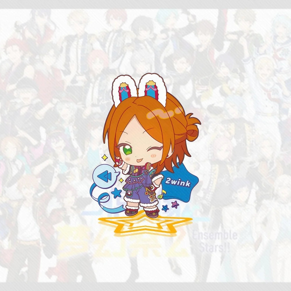 10CM game Ensemble Stars!! Acrylic Stand cute Model Desk Decor Cosplay Characters Ornament Accessories Good Christmas Gifts