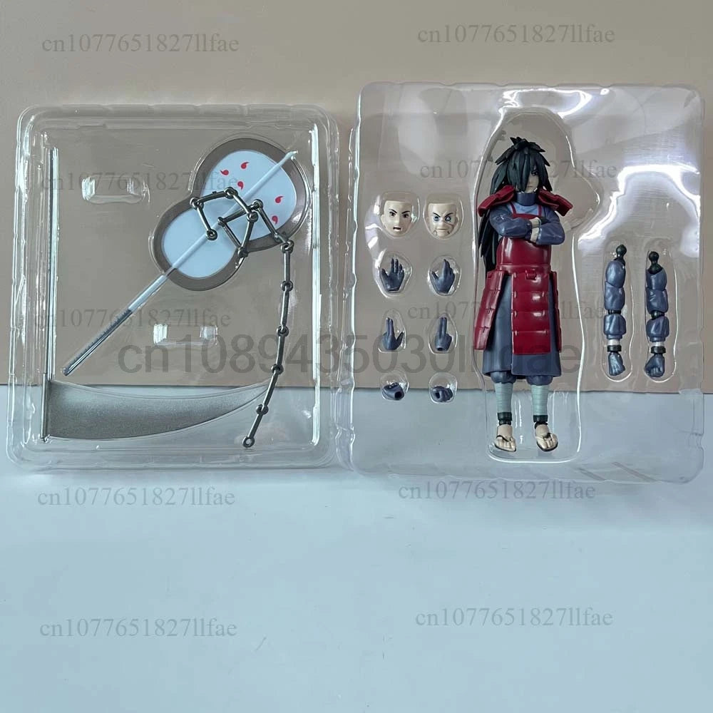 S.H.Figuarts Naruto Shippuden Uchiha Madara SHF Action Figure Model Toys Joint Movable Doll Room Ornament Gift For Friends