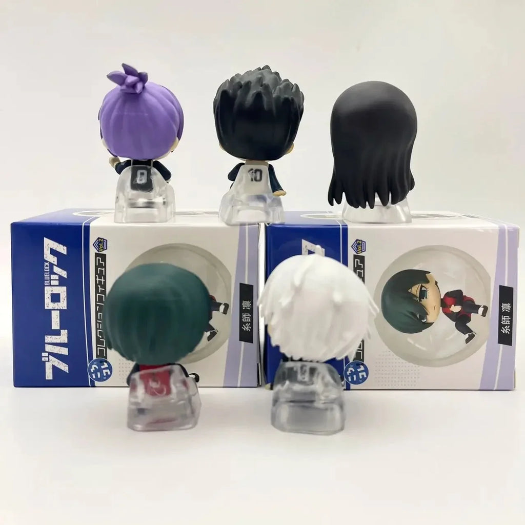 Anime Figure Blue Lock Blind Box Jiro Hayase Hinata Kageura Chigiri Hyoma Capsule Toys Cute Doll Model Desktop Ornament Gift