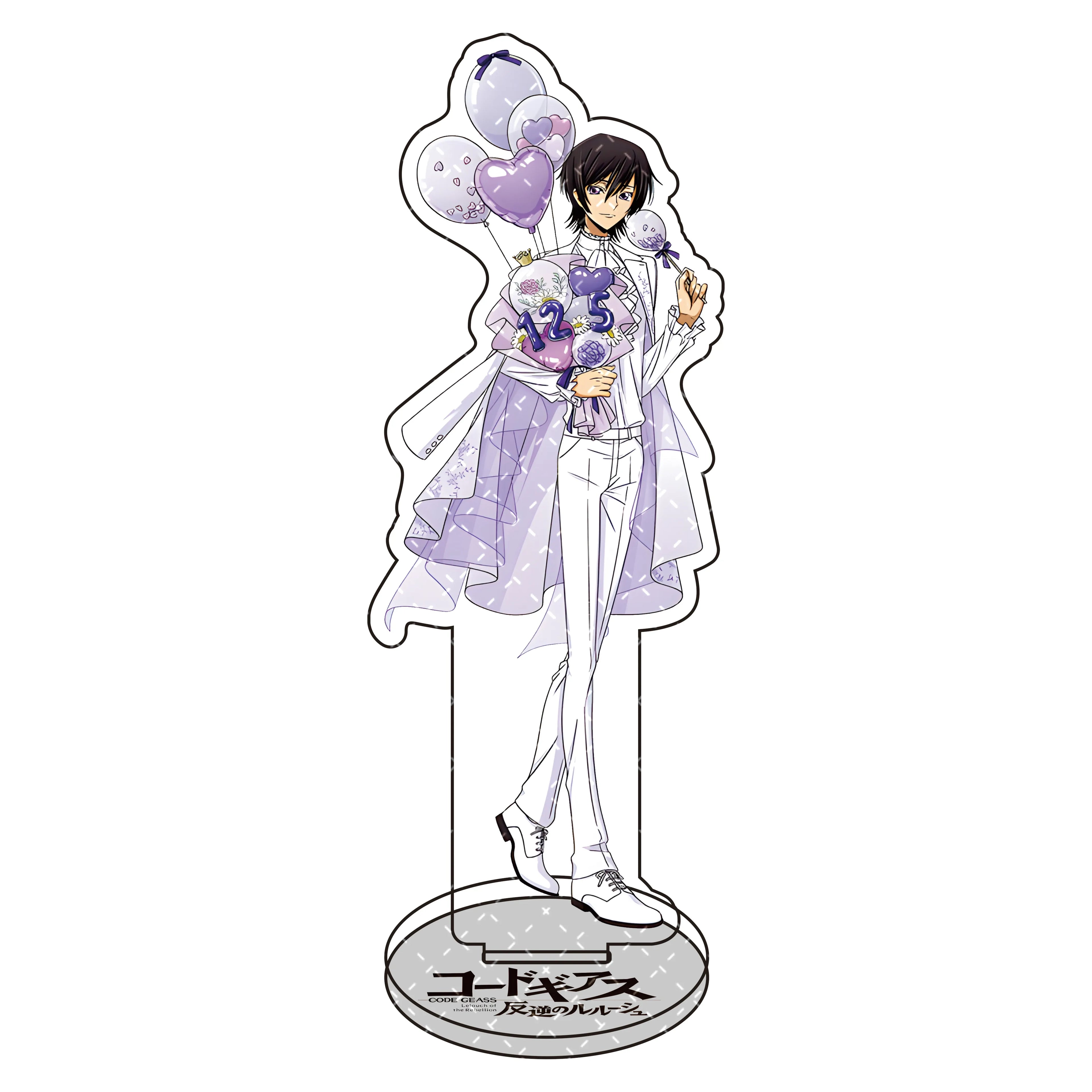 Code Geass: Lelouch of the Rebellion Acrylic Stand 15cm - Assorted Lelouch & Suzaku Stylish Outfits Anime Collectible Desktop
