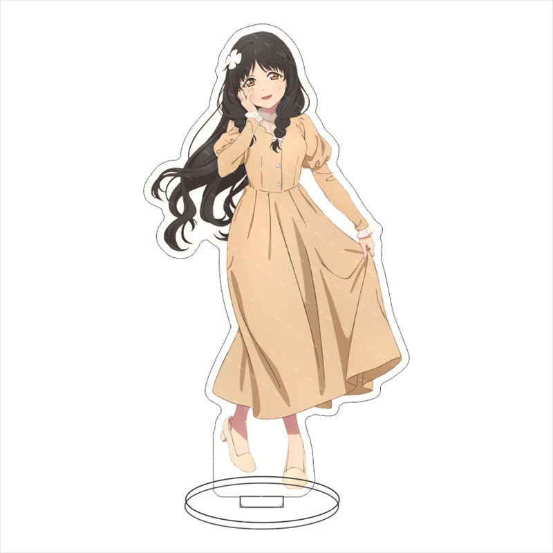 Love Live Lovelive Stand Sunshine Aqours Aquarium Anime Yoshiko Hanamaru You Dia Kanan Mari Acrylic Mori Girls Stand Desk Decor