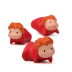 Cartoon Figure Mini Statue Cute Ponyo Toys Room Ornaments Kawaii Animal Model Toy Kid Gifts Fashion Collecction