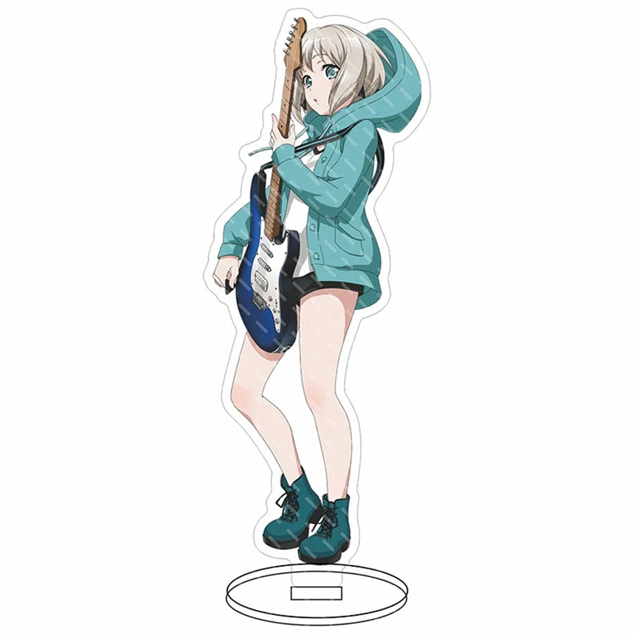 Anime Figure BanG Dream Maruyama Aya Sayo Hikawa Cosplay Acrylic Stand Model Plate Desk Decor Standing Sign Keychain Gifts