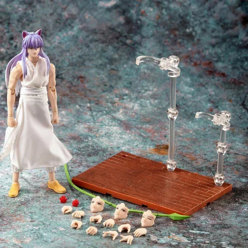 Dasin/Great Toys YuYu Hakusho Urameshi Yuusuke Yoko Kurama Jaganshi Hiei Kuwabara Kazuma SHF 1/12 PVC Model