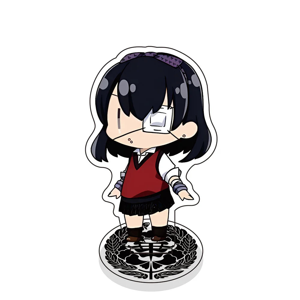 Anime Kakegurui 10cm Chibi Acrylic Stand - Cute Anime Character Figure, Collectible Display, Desk Decor, Perfect Gift for fans