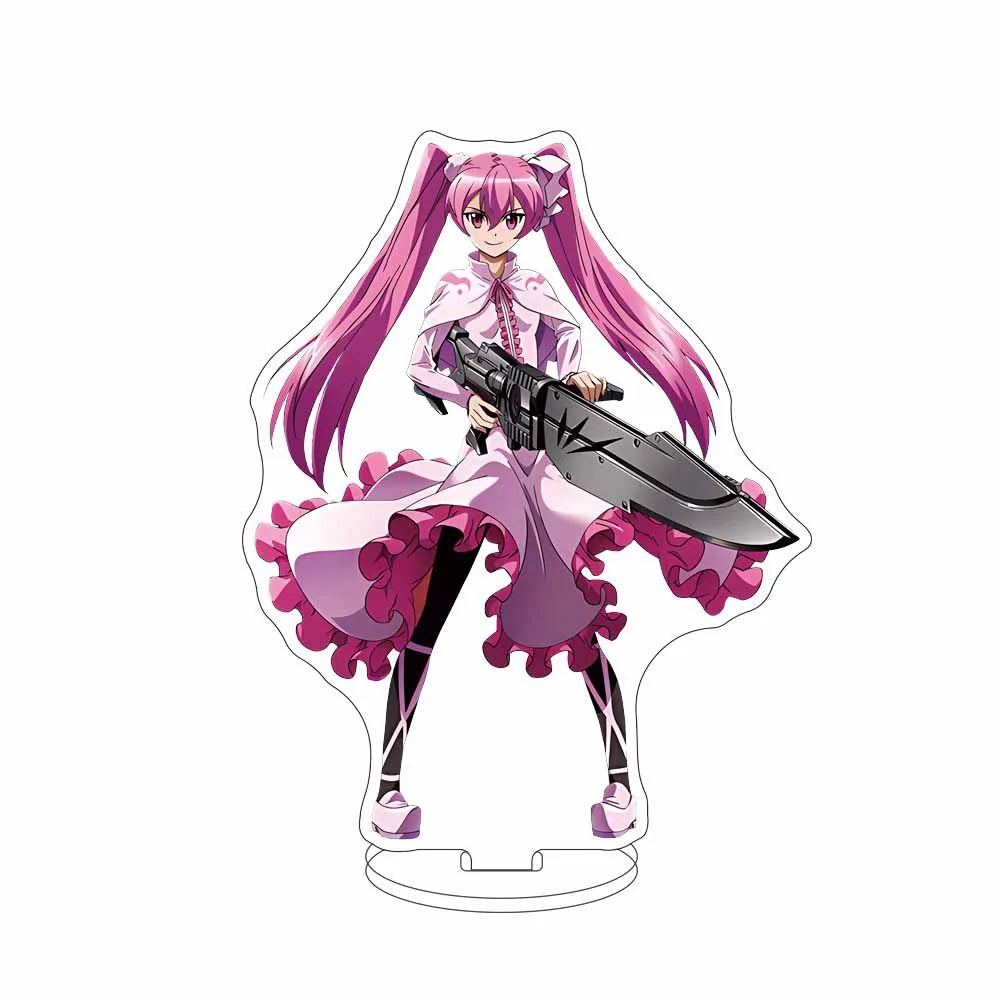 15CM Charm Anime  Akame Ga Kill!  Acrylic Stand Model Cosplay Characters Ornament Accessories Goods Collection Gifts