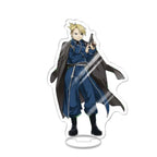 NEW Japan Anime Fullmetal Alchemist Acrylic Stand Model Figure Cosplay Plate Holder Topper Fans Christmas Desk Decor Plate Gift