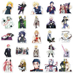 10/30/50pcs Seraph of the End Cartoon Stickers Cool Anime Decals Graffiti Notebook Guitar Phone Car Waterproof Kids Toys Sticker