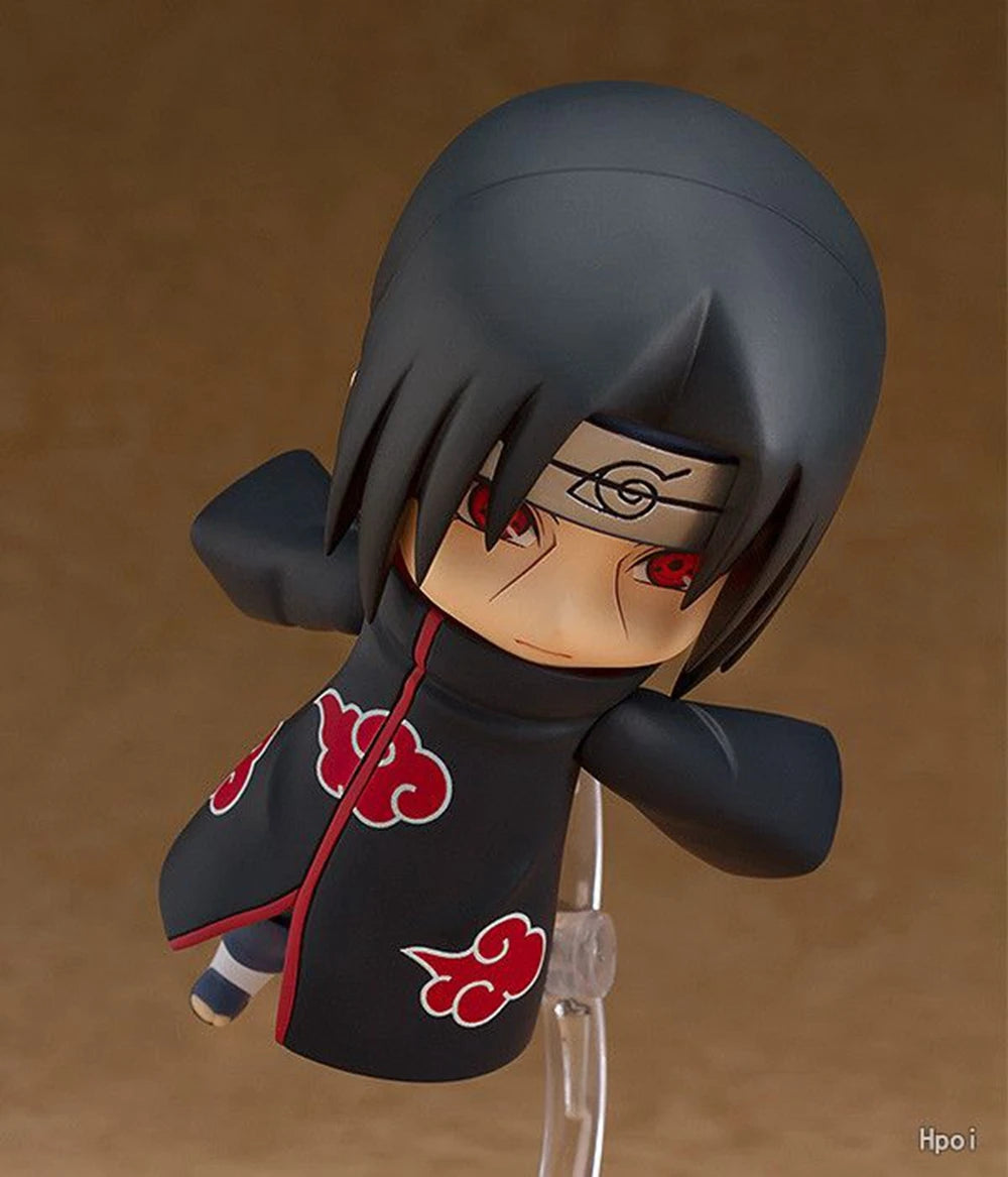 10CM Anime Naruto Shippuden Vibration Stars Uchiha Itachi Fighting Action Figures #820 Collectible Model Toys Figurals