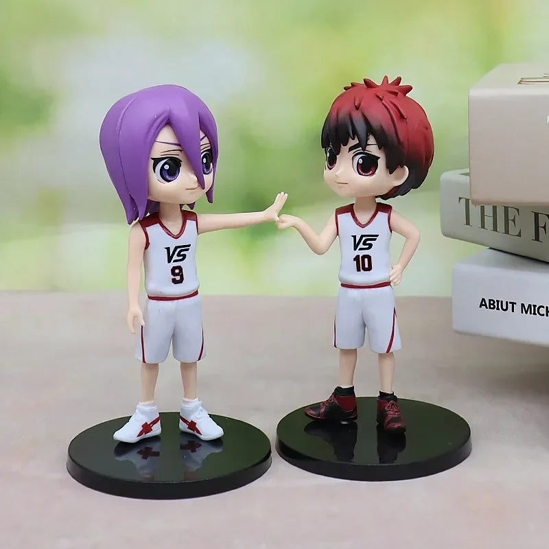 Anime Kuroko basketball action figure 6 styles white uniform Kuroko Tetsuya Teppei Kagami Taiga collectible toy for boys gift