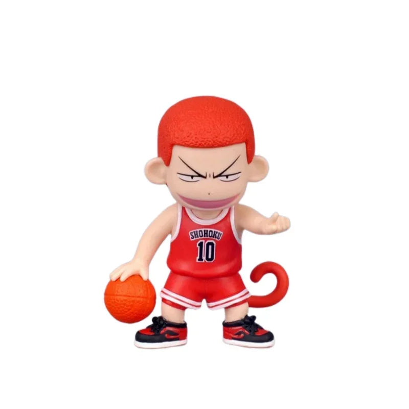 Slam Dunk Hanamichi Sakuragi Kaede Rukawa anime cartoon figure model creative cute desktop ornaments children's toys gifts