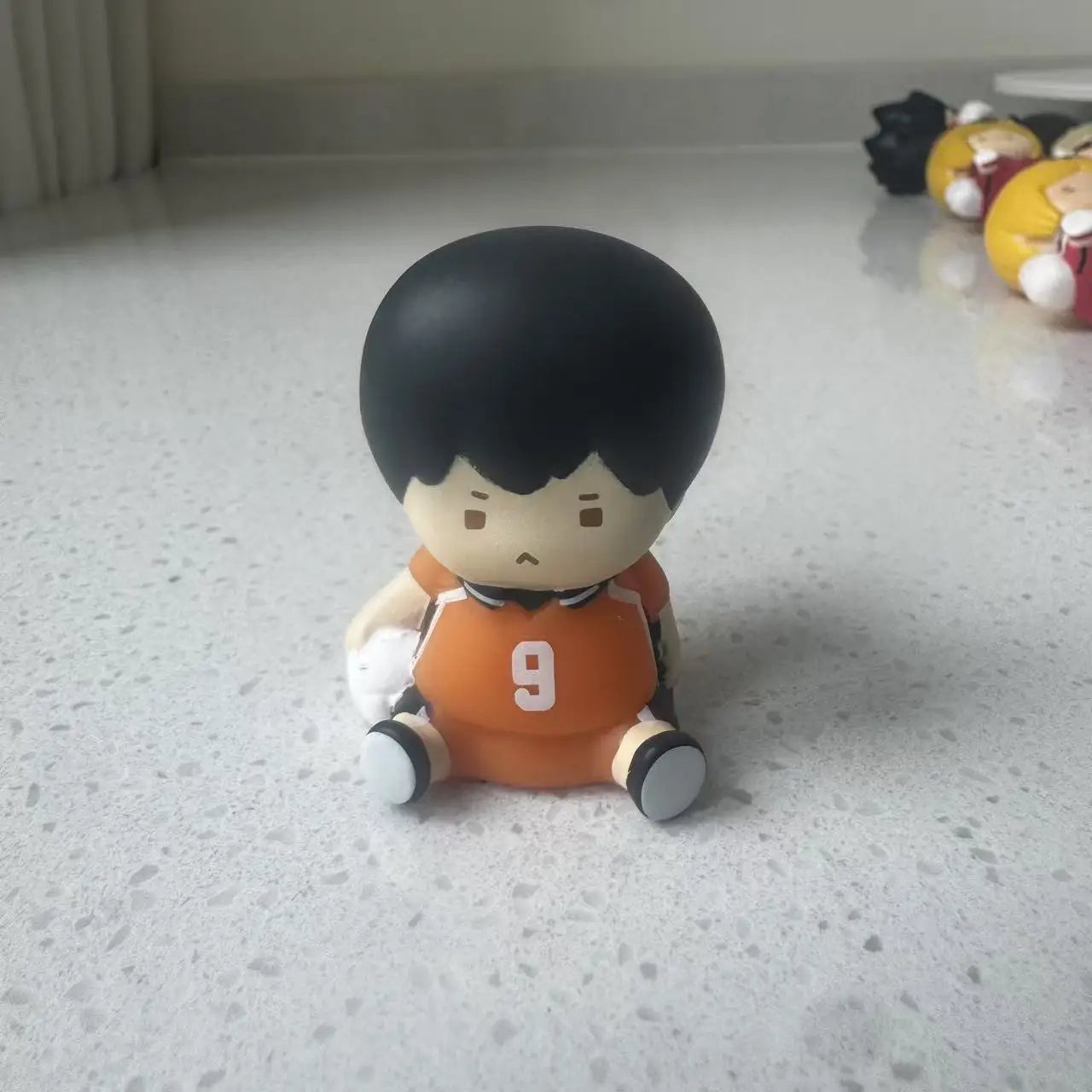 Genuine Action Figure 2 Haikyuu Sleep Style iwaizumi hajime Akaashi Keiji Oikawa Tooru Kotaro Bokuto Gacha Toy