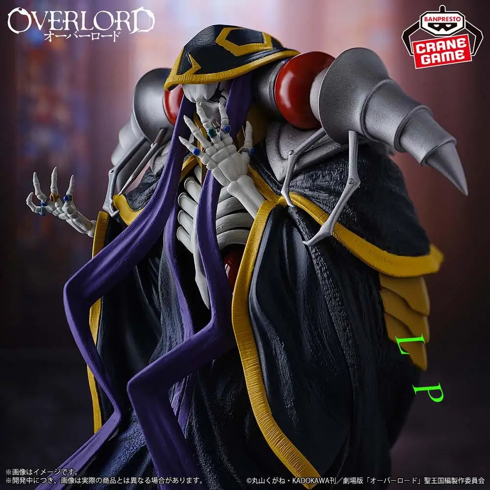 Banpresto BANDAI Brand new spot goods Overlord Ainz Ooal Gown Anime Figure Model Genuine Boxed Toy