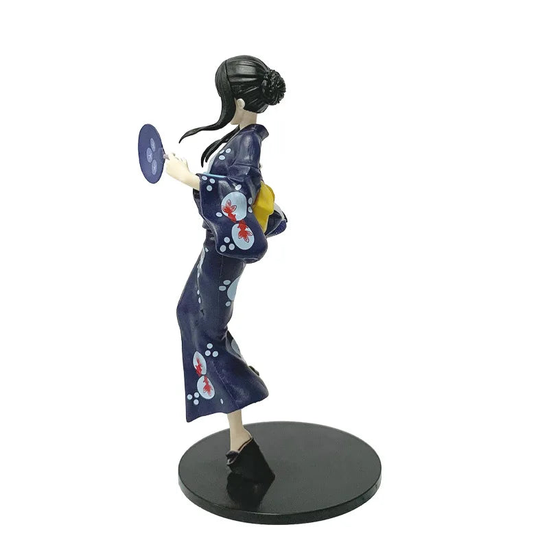 19CM Anime Lycoris Recoil Inoue Takina Figure Luminasta Yukata de Odekake Cheongsam Dress Up Model Toy Doll Action Figure