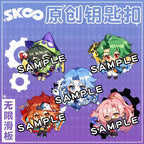 SK8 the Infinity Anime Keychains, Cosplay Figure, Reki Kyan, Langa, Hasegawa, Miya, Cheery Blossom Key Ring, Fans Collection, Pr