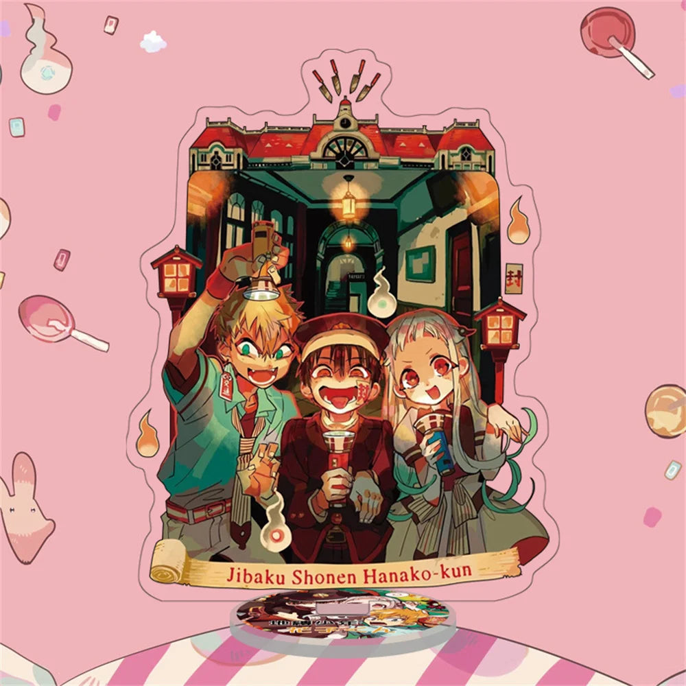 15CM Charm Anime Toilet-bound Hanako-kun Acrylic Stand Model Cosplay Characters Ornament Accessories Good Collection Gifts