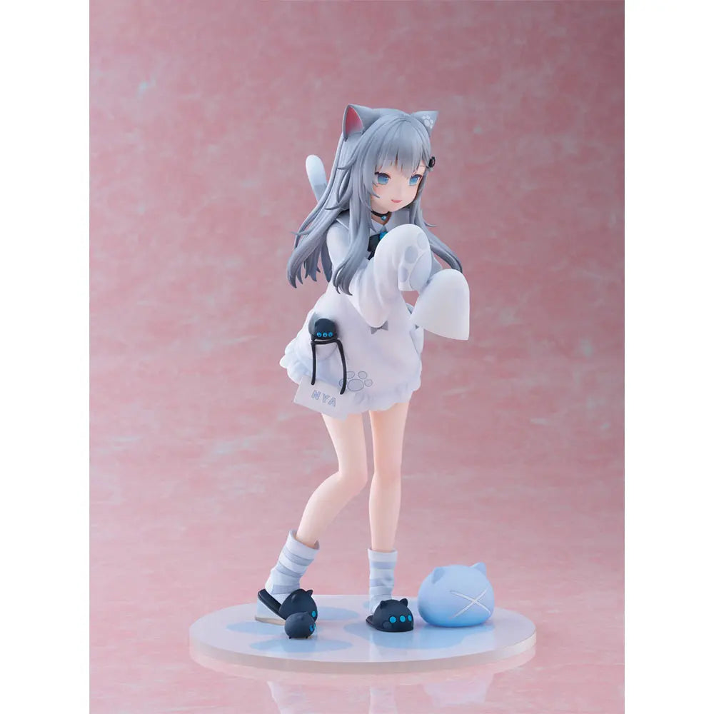 22CM Anime Nachoneko Figure Stand Animation Model Toys Gifts Collection Decoration Ornaments PVC