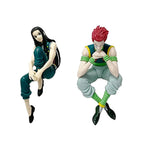 14cm For Hunter  Anime Figure - Illumi, Hisoka Action Figure & Noodle Stopper  Room Decoration, PVC Noodle Stopper Model Toy