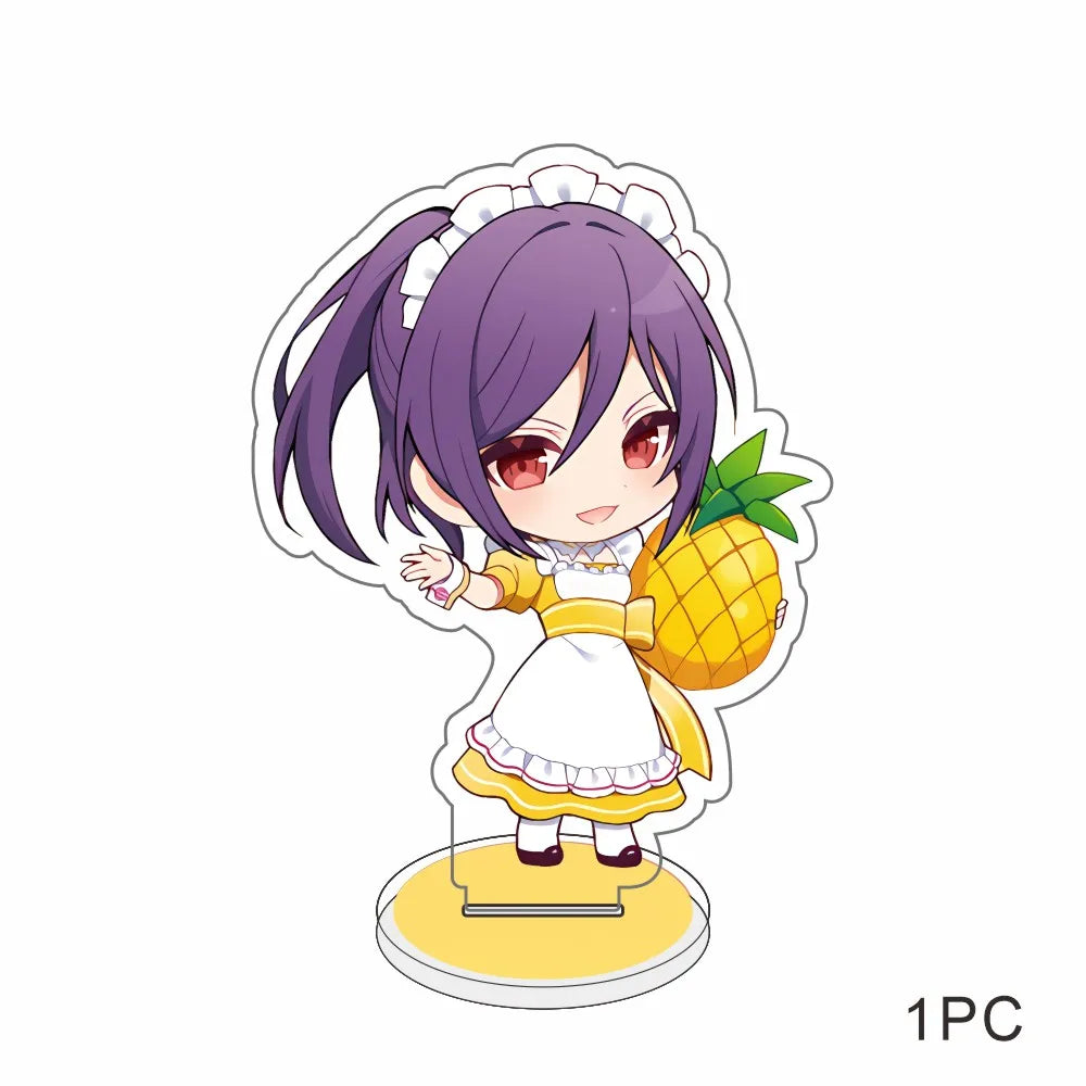 BanG Dream!  Anime Acrylic Figures Stand Model Friends Keychain Fans Gifts Sakiko Soyo Display Keychain Ornaments Sweet Girl